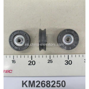 KM268250 56 mm Roller de colgilla de puerta Selcom para ascensores Kone